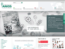 Tablet Screenshot of anios.com